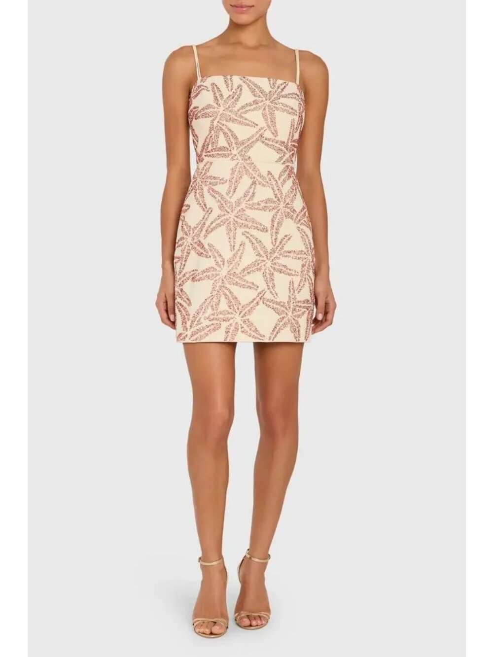 Amanda Uprichard Size XS Avani Sequin Starfish Print Mini Dress